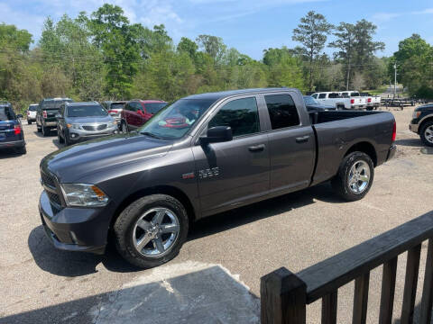 2018 RAM 1500 for sale at WALKER MOTORS LLC & TRAILERS in Hattiesburg MS