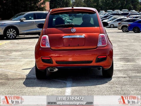 2013 FIAT 500 Sport