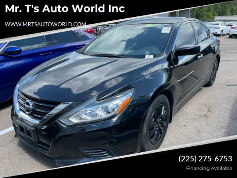 2018 Nissan Altima for sale at Mr. T's Auto World Inc in Baton Rouge LA