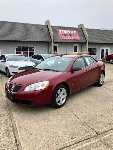 2009 Pontiac G6 for sale at Stephen Motor Sales LLC in Caldwell OH