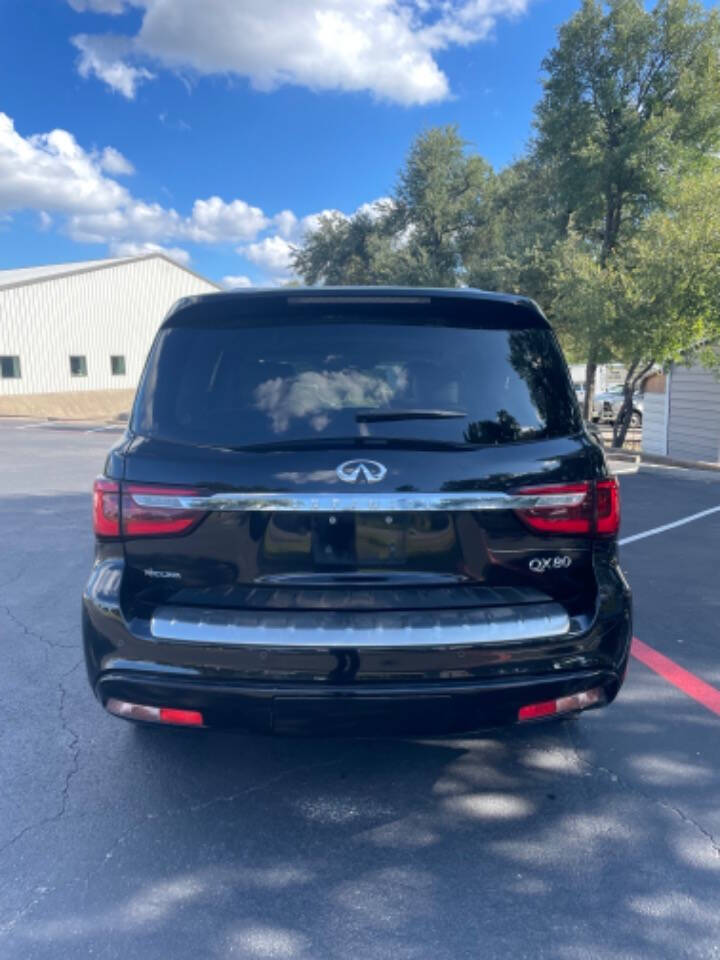 2018 INFINITI QX80 for sale at AUSTIN PREMIER AUTO in Austin, TX