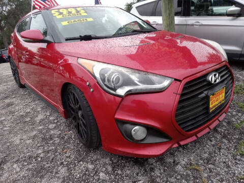 2013 Hyundai Veloster for sale at AFFORDABLE AUTO SALES OF STUART in Stuart FL
