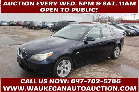 2006 BMW 5 Series for sale at Waukegan Auto Auction in Waukegan IL