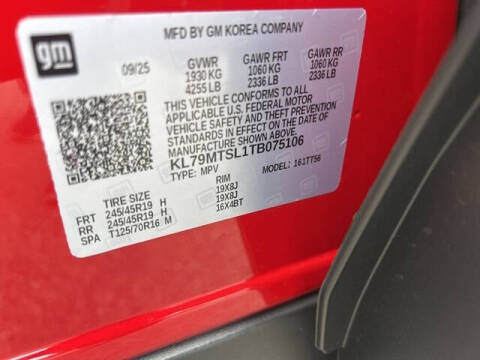 2026 Chevrolet TrailBlazer RS