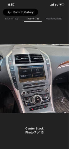 2017 Lincoln MKZ Select