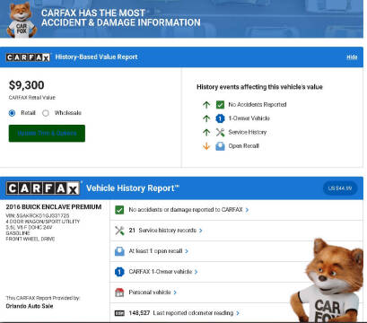 2016 Buick Enclave Premium