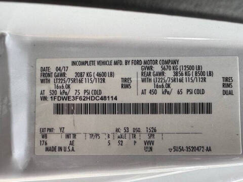 2017 Ford E-Series E-350 SD