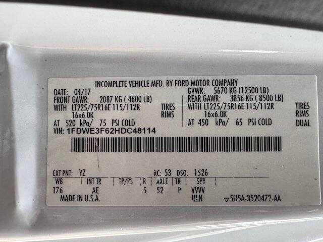 2017 Ford E-Series E-350 SD