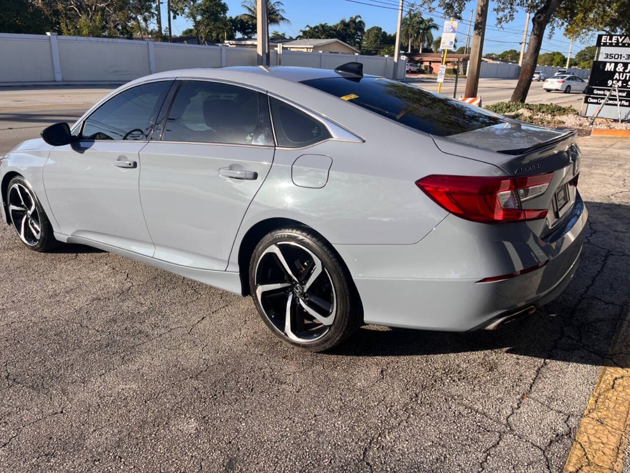 2021 Honda Accord for sale at M & J UNITED AUTO SALES in LAUDERDALE LAKES, FL