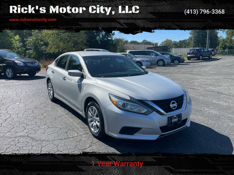 2017 Nissan Altima for sale at Rick's Motor City, LLC in Springfield MA