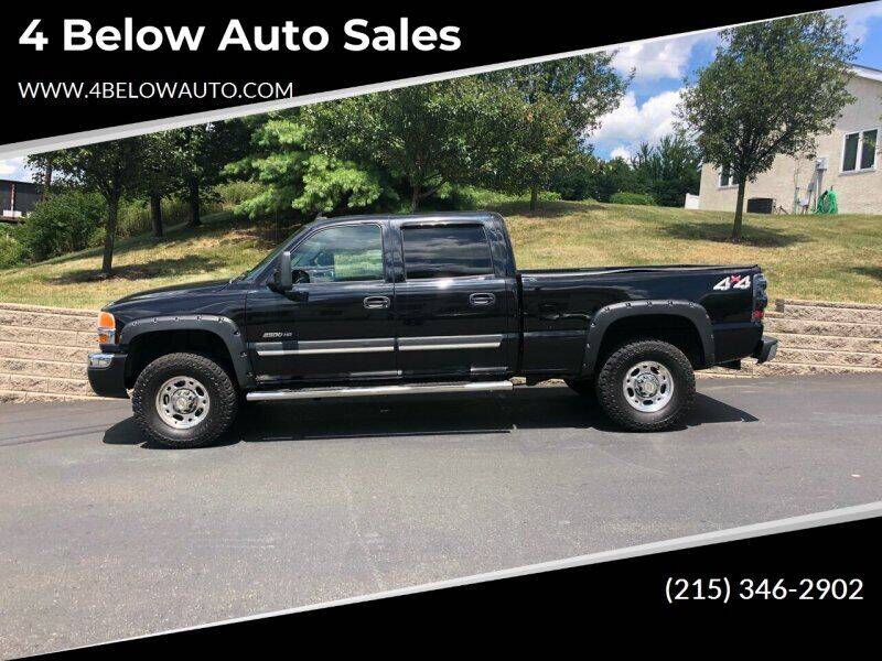 2007 GMC Sierra 2500HD Classic for sale at 4 Below Auto Sales in Willow Grove PA