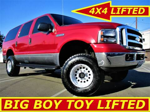 2005 Ford Excursion for sale at ALL STAR TRUCKS INC in Los Angeles CA