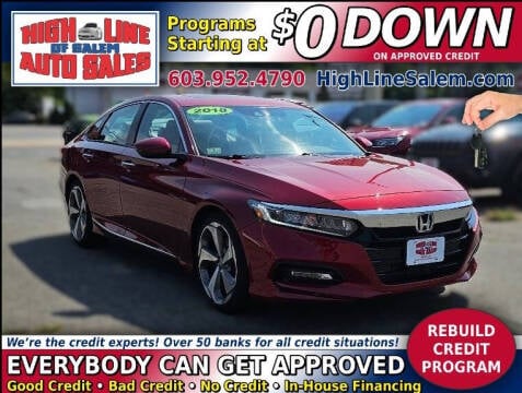 2018 Honda Accord for sale at High Line Auto Sales of Salem in Salem NH