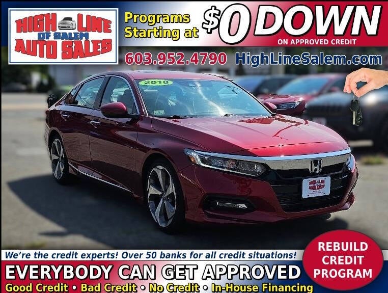 2018 Honda Accord for sale at High Line Auto Sales of Salem in Salem NH