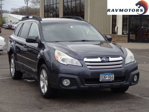 2013 Subaru Outback for sale at RAVMOTORS 2 in Crystal MN