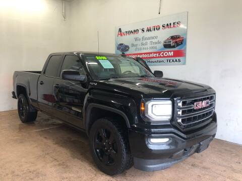 2016 GMC Sierra 1500 for sale at Antonio's Auto Sales in South Houston TX