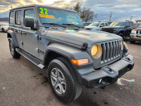 2022 Jeep Wrangler Unlimited for sale at Queen City Motors in Harrison OH