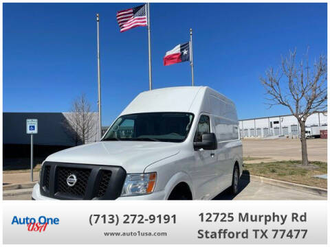 2017 Nissan NV Cargo for sale at Auto One USA in Stafford TX
