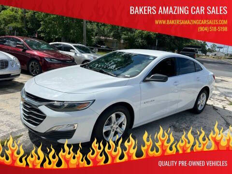 2019 Chevrolet Malibu for sale at Bakers Amazing Car Sales in Jacksonville FL