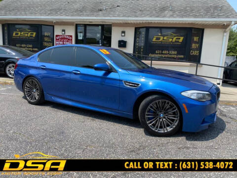 2013 BMW M5 for sale at DSA Motor Sports Corp in Commack NY