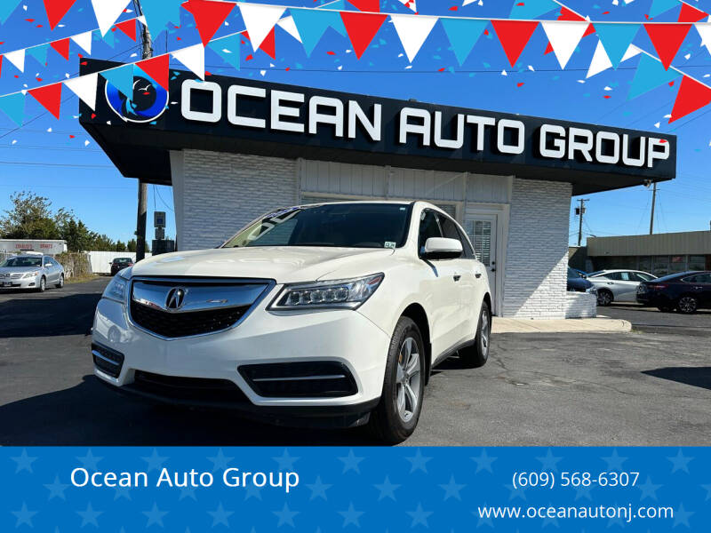 2016 Acura MDX for sale at Ocean Auto Group in Pleasantville NJ