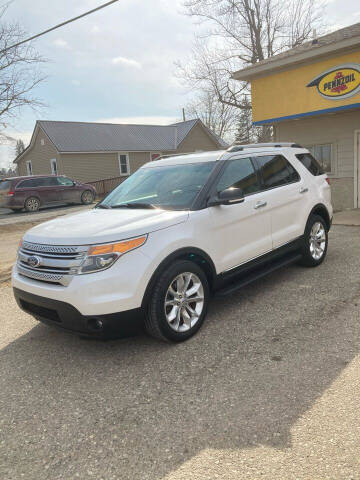 2015 Ford Explorer for sale at Hines Auto Sales in Marlette MI