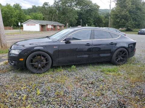 2012 Audi A7 for sale at Four Rings Auto llc in Wellsburg NY