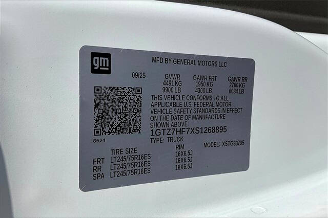 2025 GMC Savana 3500