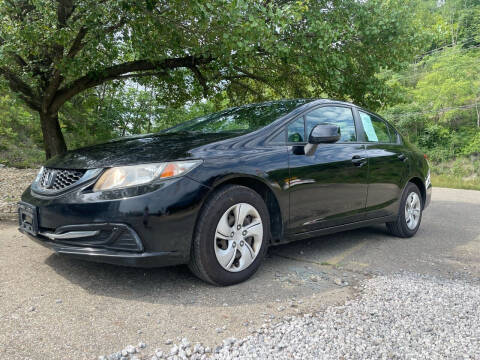 2013 Honda Civic for sale at Jim's Hometown Auto Sales LLC in Cambridge OH