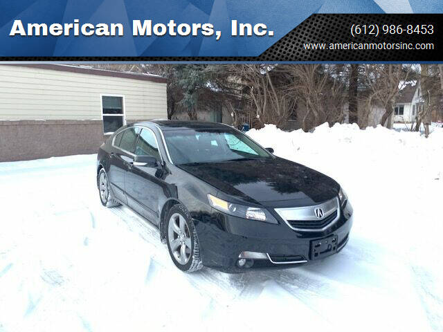 2012 Acura TL for sale at American Motors, Inc. in Farmington MN