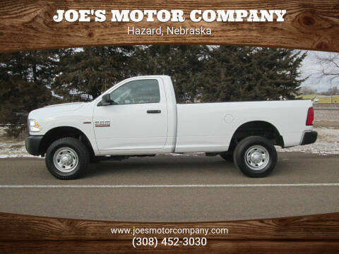 2018 RAM 2500 for sale at Joe's Motor Company in Hazard NE