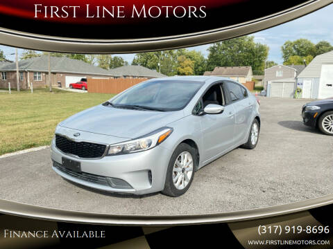 2017 Kia Forte for sale at First Line Motors in Jamestown IN