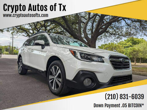 2019 Subaru Outback for sale at Crypto Autos of Tx in San Antonio TX