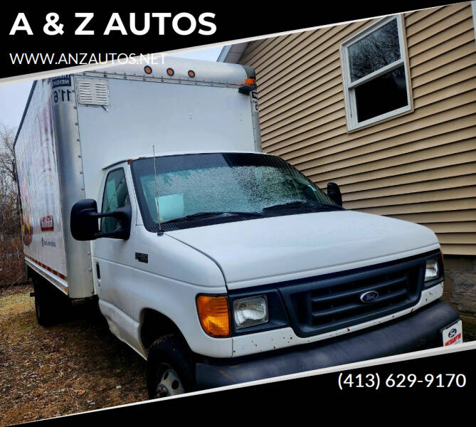 2003 Ford E-Series for sale at A & Z AUTOS in Westfield MA