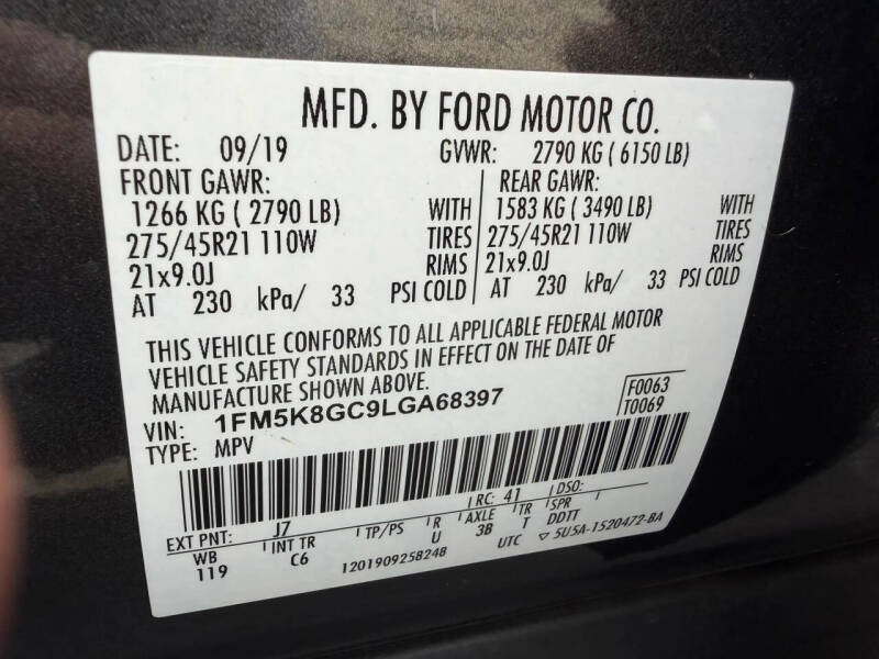 2020 Ford Explorer ST