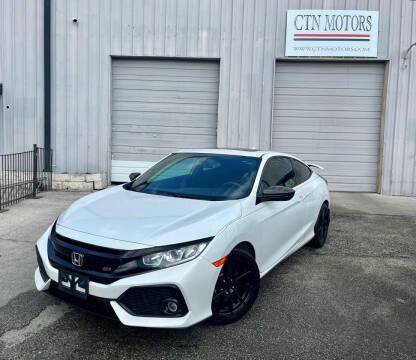 2018 Honda Civic for sale at CTN MOTORS in Houston TX
