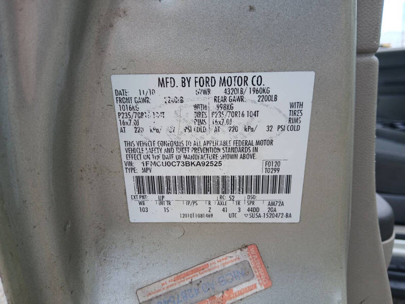 2011 Ford Escape XLS