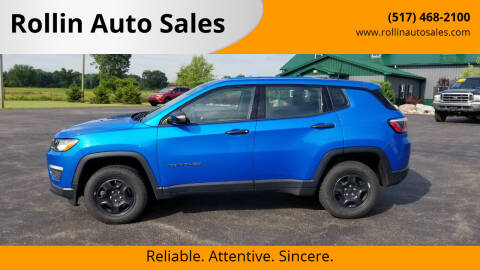2018 Jeep Compass for sale at Rollin Auto Sales in Perry MI