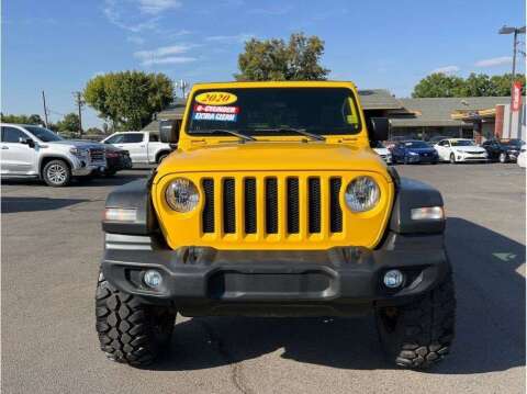 2020 Jeep Wrangler Unlimited for sale at Used Cars Fresno in Clovis CA