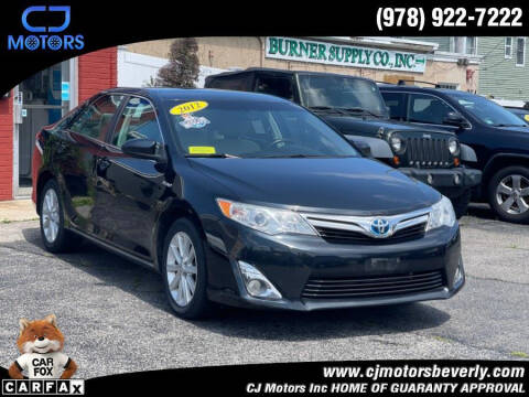 2012 Toyota Camry Hybrid for sale at CJ Motors Inc. in Beverly MA