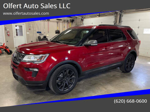 2018 Ford Explorer for sale at Olfert Auto Sales LLC in Copeland KS