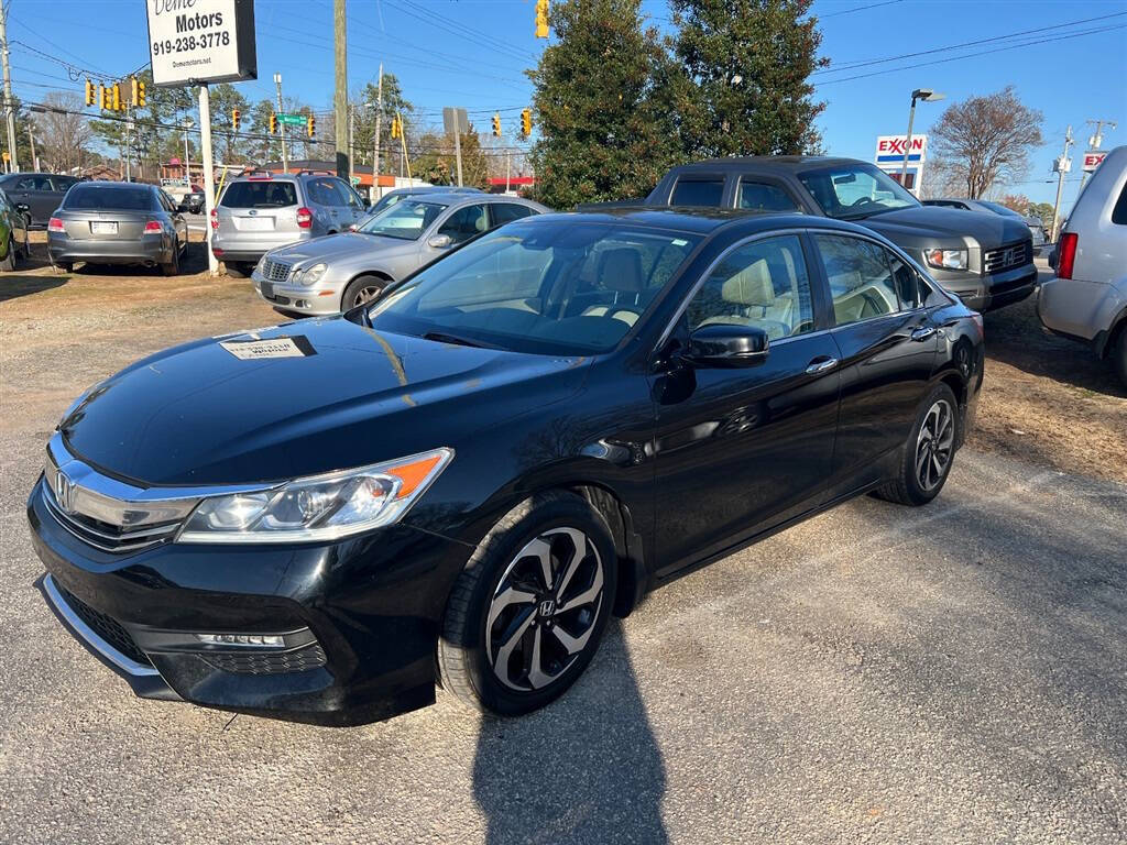 2016 Honda Accord EX-L with Honda Sensing