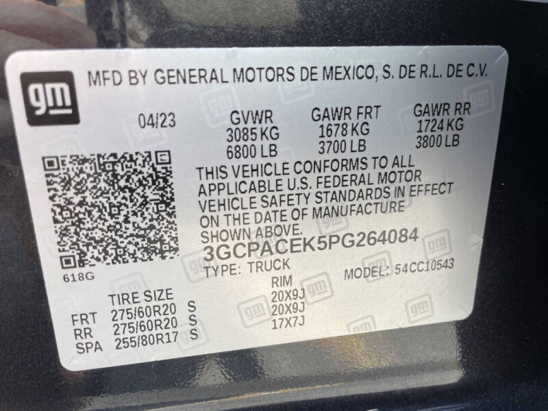 2023 Chevrolet Silverado 1500