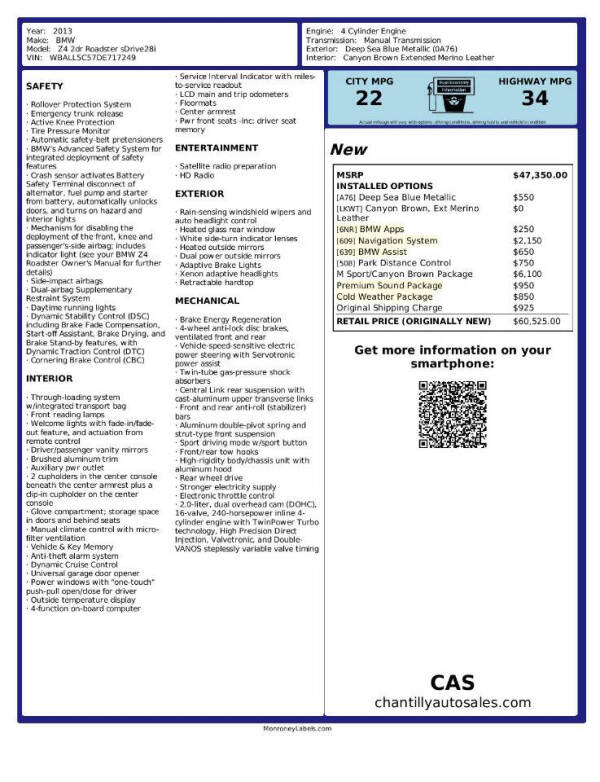 2013 BMW Z4 sDrive28i