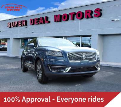 2019 Lincoln Nautilus for sale at SUPER DEAL MOTORS in Hollywood FL