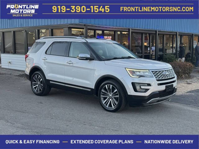 2017 Ford Explorer Platinum