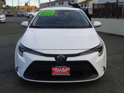 2022 Toyota Corolla Hybrid for sale at Vallejo Motors in Vallejo CA