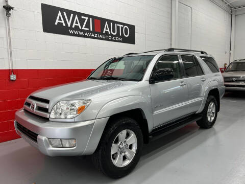 2004 Toyota 4Runner for sale at AVAZI AUTO GROUP LLC in Gaithersburg MD