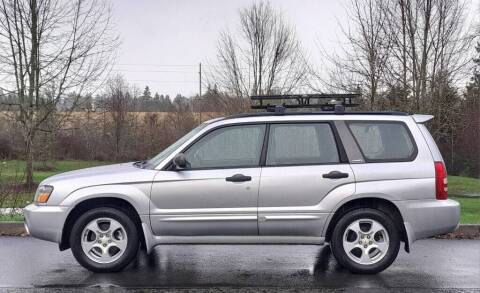 2003 Subaru Forester for sale at CLEAR CHOICE AUTOMOTIVE in Milwaukie OR
