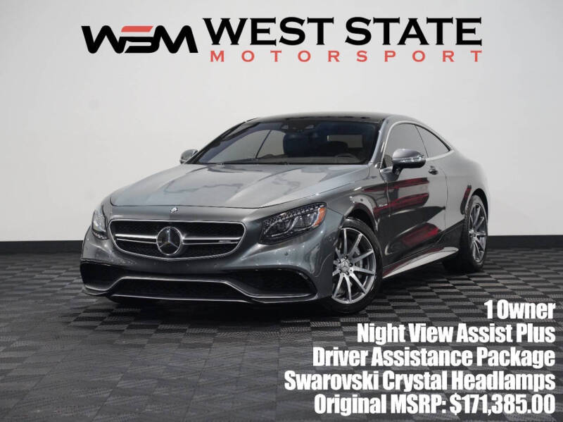 2016 Mercedes-Benz S-Class for sale at WEST STATE MOTORSPORT in Federal Way WA